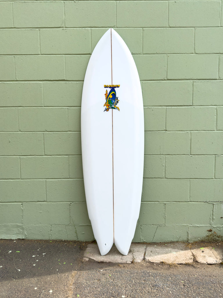 A Rainbow Surfboards 5'10" Quan Fish for sale