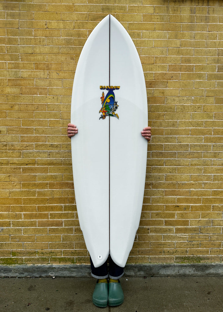 A Rainbow Surfboards 5'4" Quan Fish for sale
