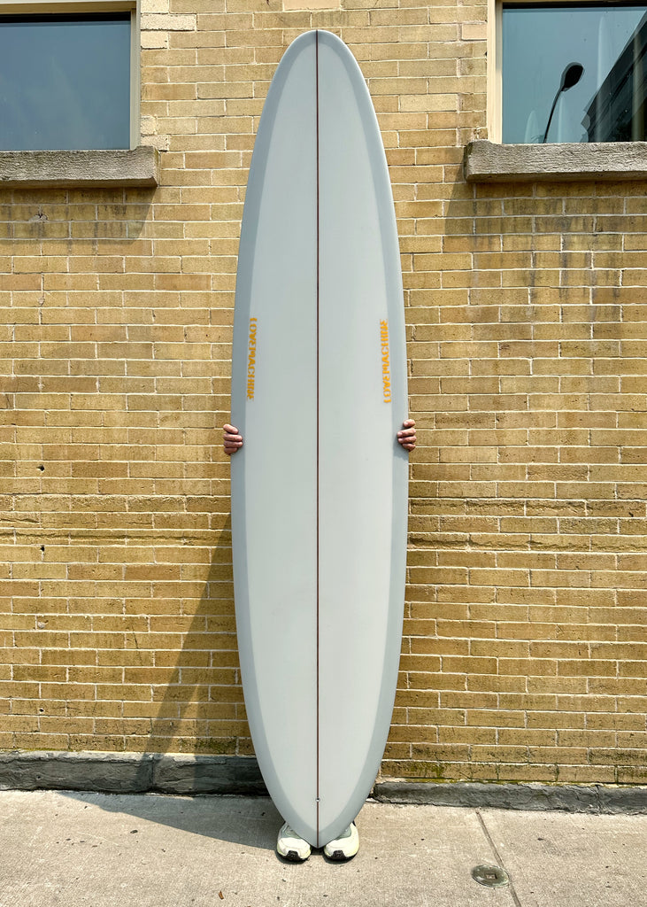 A Lovemachine Surfboards 8'0" light smoke tint vBowls for sale