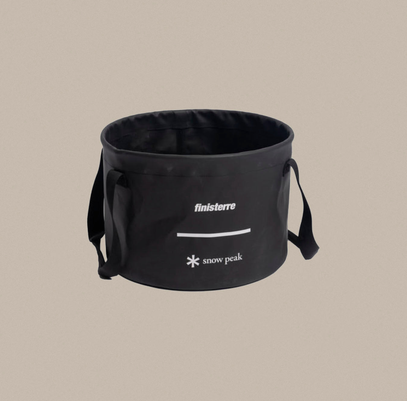 Peak×Finisterre Soft Bucket 24L&12L Finisterre + Snow Peak Drift Bucket 24L - Black – Glide Surf Co