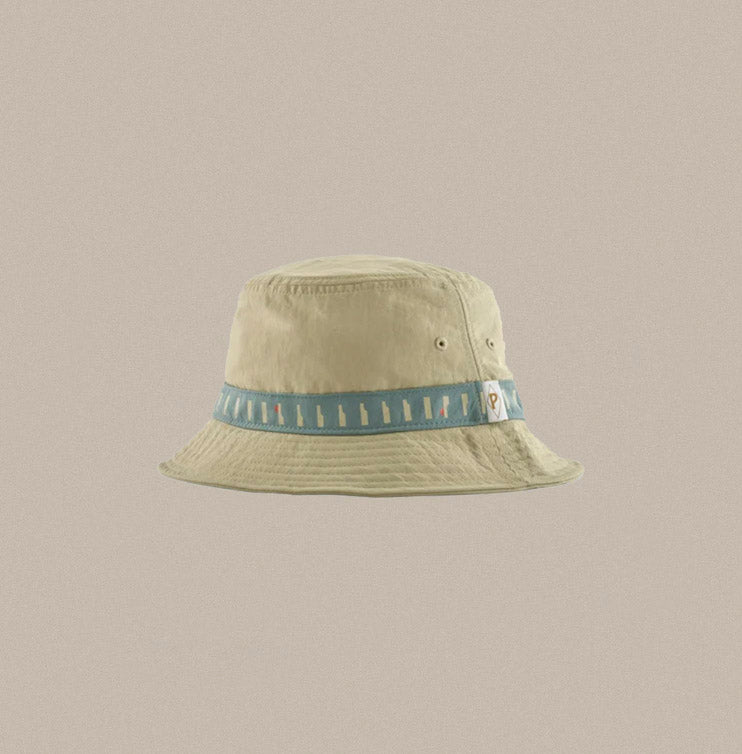 Patagonia Wavefarer Bucket Hat - Weathered Stone – Glide Surf Co