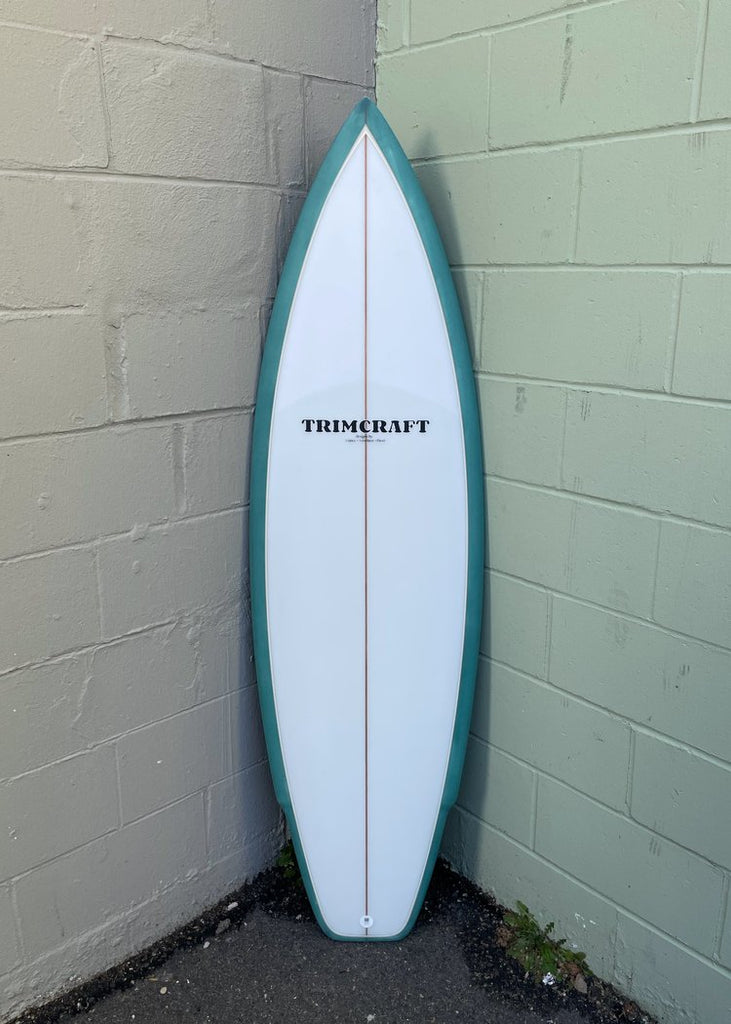 A Trimcraft Surfboards 5'8" High Wing Squash for sale